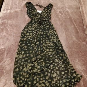 NWT BCBGeneration Sheer Starry Sky Maxi Dress 8